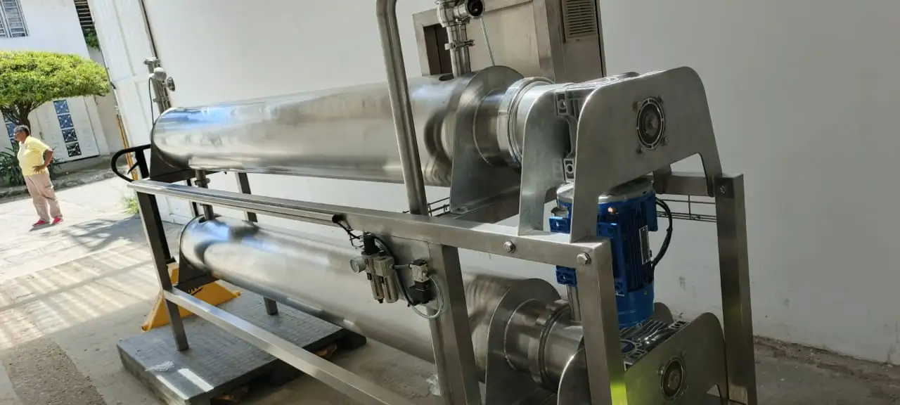 Intercambiador Tubular de Superficie Rascada